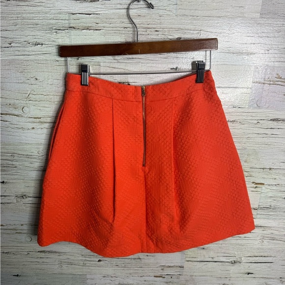 Trina Turk Vibrant Orange skirt with pockets a line size 2 - Picture 5 of 5
